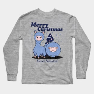 Fleece Navidad Long Sleeve T-Shirt